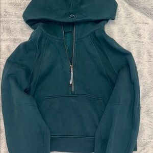 Dark Green Lululemon Scuba with Zipper